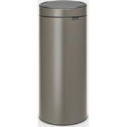 Touch Bin New afvalemmer, 30 liter, kunststof binnenemmer - Platinum