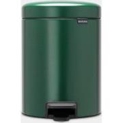 NewIcon Pedaalemmer, 5 liter, kunststof binnenemmer - Pine Green