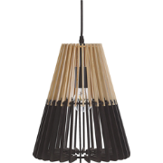 Beliani CAVALLA - Hanglamp-Lichte houtkleur-Multiplex