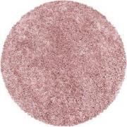 Tapijtenloods Monaco Soft Rond Shaggy Hoogpolig Vloerkleed Roze- 160 C...