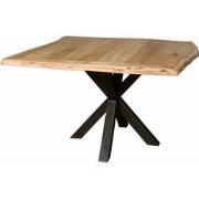 Tower living Soria Tree-trunk square dining table 150x150 - top 4