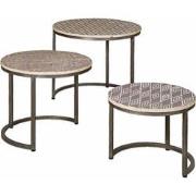 Tower living Coffeetable set of 3