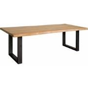 Tower living Ultimo Live-edge dining table 200x100 - top 5