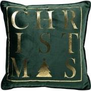 Geen merk CHRISTMAS - Sierkussen 45x45 cm - Kerst - Mountain View - do...