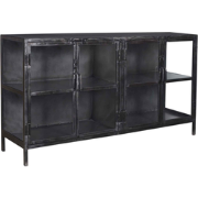 AnLi Style Dressoir Rift metal 4 deuren