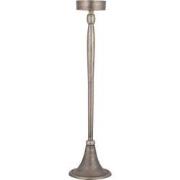 PTMD Zival Brass Casted Alu Candleholder Round High