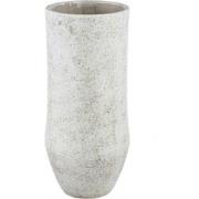 PTMD Dorin White Cement Minimal High Round Pot M