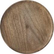 Mica Decorations Duko Bord - Ø30 cm - 100% FSC Mangohout - Bruin