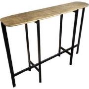 Benoa Berkeley Antique Brass Console Table 123 cm