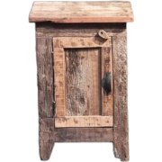 Benoa Hico Wooden Bedside Cabinet 40 cm