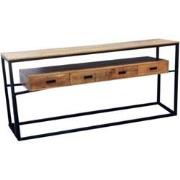 Benoa Len 4 Drawer Console Table 180 cm