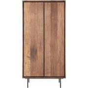 DTP Home Cupboard Metropole low, 2 doors,180x90x45 cm, recycled teakwo...