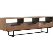 DTP Home TV stand Odeon No.1, 3 drawers, 3 open racks,58x185x40 cm, re...