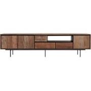 DTP Home TV stand Metropole extra large, 3 doors, 3 drawers, open rack...