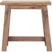 MUST Living Stool Easy rectangular,45x45x25 cm, recycled teakwood