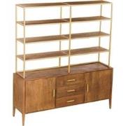 Tower living Belvedere Book cabinet 2 drs. 3 drws.  - 180x45x200