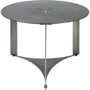 PTMD Ferrum Grey Oldnickle Metal Coffeetable Round 60cm