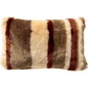 Dutch Decor CLEO - Kussenhoes 30x50 cm - fluffy kussenhoes met strepen...