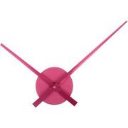 Wandklok Little Big Time Mini Metallic - Roze - Ø41cm