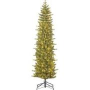 Black Box Trees Harma Smalle Kunstkerstboom met LED Verlichting - H260...