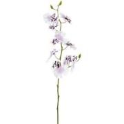 Kunstmatige witte en paarse oncidium orchideestam H58