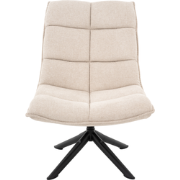 Draaibare Fauteuil Lucas - Linnen Beige