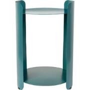 Dutchbone Navagio Bijzettafel Rond 31 cm Metaal Blauw