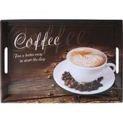 Diep Dienblad Rechthoekig - Koffie Print - Design koffie / Thee dienbl...