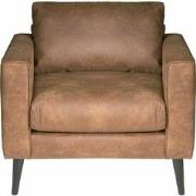 Fauteuil - Aster - lederlook Dalton cognac 03