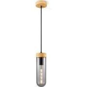 Moderne Hanglamp Capri - Rook - 10/10/138cm - hanglamp gemaakt van Gla...