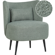 Beliani OTSBY - Fauteuil-Groen-Bouclé