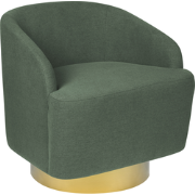 Beliani LAVIK - Fauteuil-Groen-Polyester