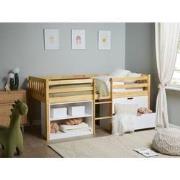 Beliani SUSVILLE - Kinderbed-Lichte houtkleur-Rubberhout