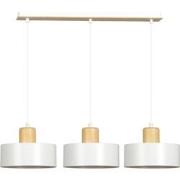 scandinavische hanglamp Leone Wit 3-lichts