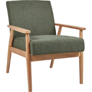 Beliani ESRUM - Fauteuil-Groen-Polyester