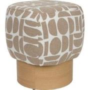 Housecraft Living Cyril Poef/ Krukje Beige