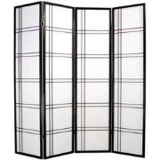 Fine Asianliving Japanse Kamerscherm B180xH180cm 4 Panelen Shoji