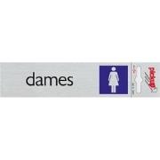 Route Alulook 165 x 44 mm Sticker dames horizontaal