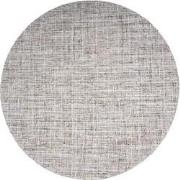 Vloerkleed Cross Grey/Beige - Rond ø200 cm