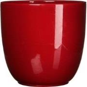 3 stuks - Bloempot Pot rond es/12 tusca 13 x 13.5 cm d.rood Mica