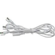 Ext. Cable 3-output Type U W 12x4x18 cm Kersthuisje