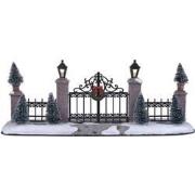 Lighted gate en fence bo