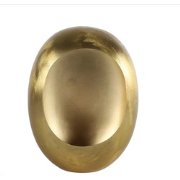 Theelichthouder Eggy goud L