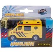 Die cast pull back ambulance