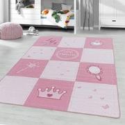 Tapijtenloods Play Vloerkleed Kinderkamer Little Princess Laagpolig Ro...