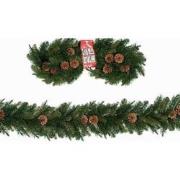 Mixed kunstguirlande 270 cm kerstversiering kerstboom