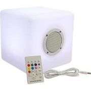 LED Muziek Box Verlichting Bluetooth 20x20 cm