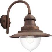 Raindrop buitenwandlamp 1-lichts brons