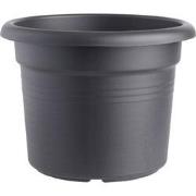 Bloempot Green basics cilinder 65 cm living black