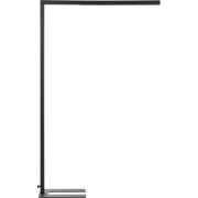 Beliani MENSA - Staande lamp-Zwart-Aluminium